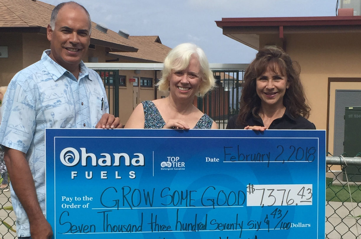 Grow Some Good Ohana Fuels Donation